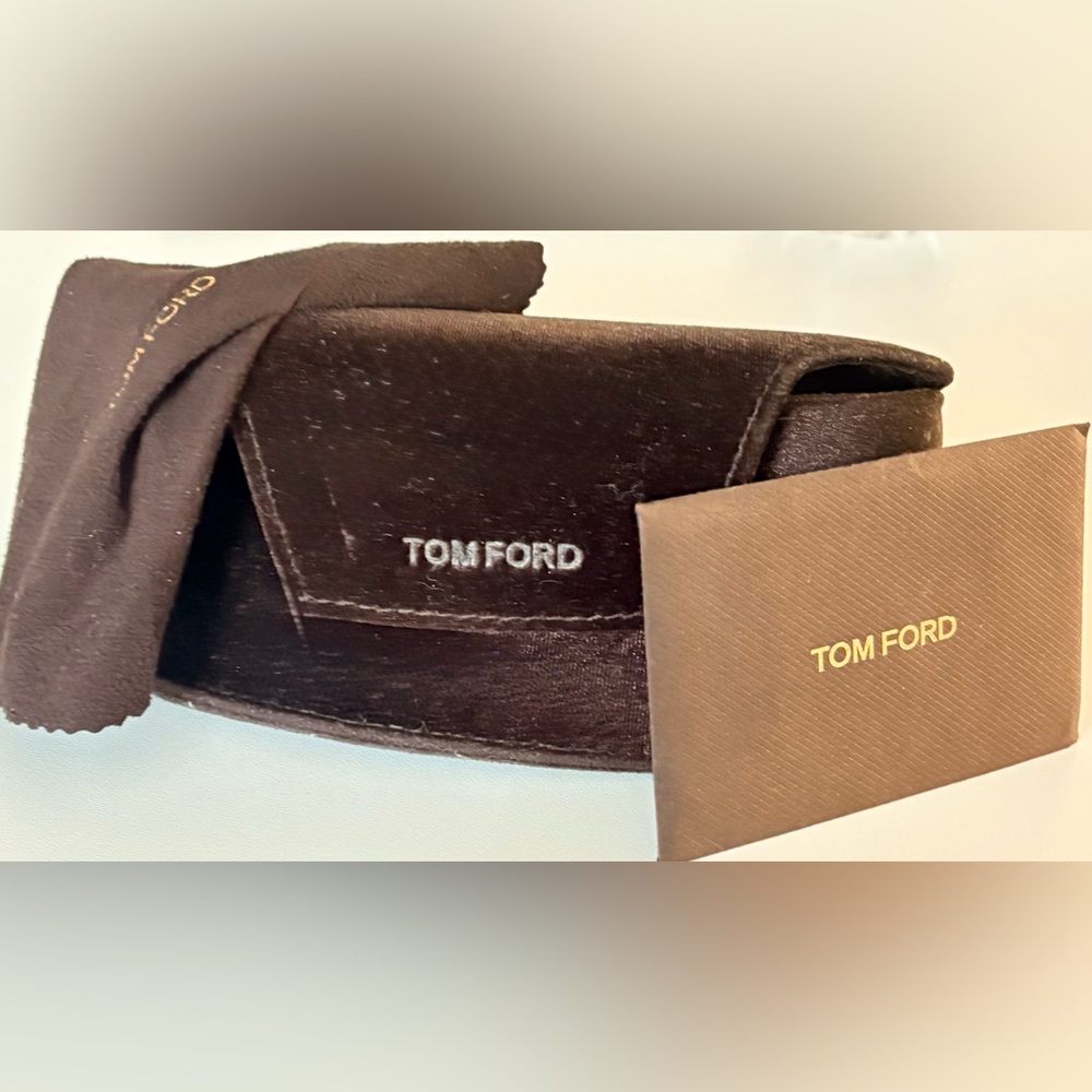 Tom Ford Dark Brown Sunglasses Case Set